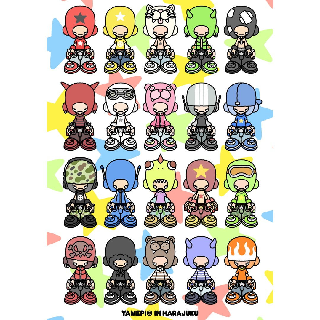 POSTER YAMEPI©︎ IN HARAJUKU